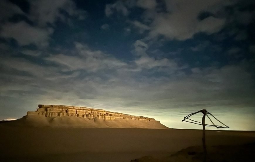 2 Days Camping Trip Private in Fayoum Oasis from Cairo